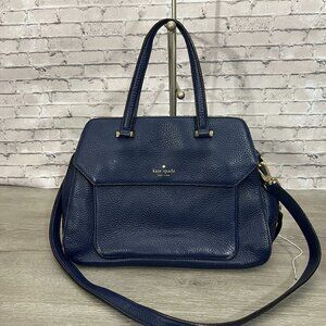 Kate Spade Boxwood Road Small Aubrey Leather Satchel